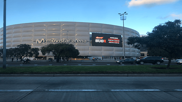 Arena led video wall display outdoor