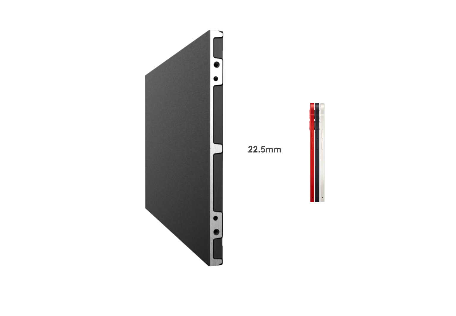 super slim 22.5mm narrow pixel pitch display