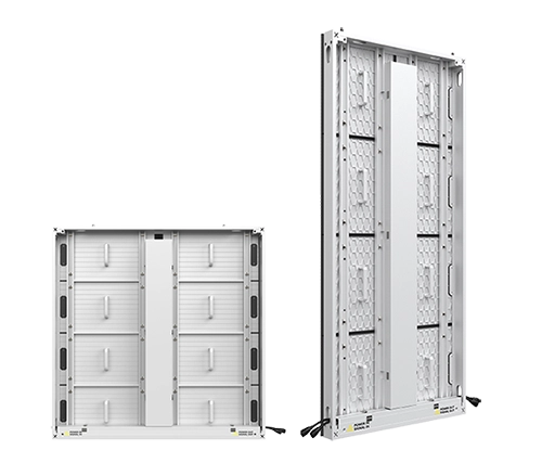 500x500mm 500x1000mm outdoor led cabinet