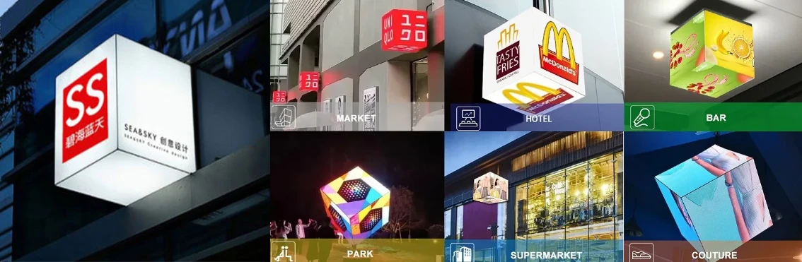 led cube applications