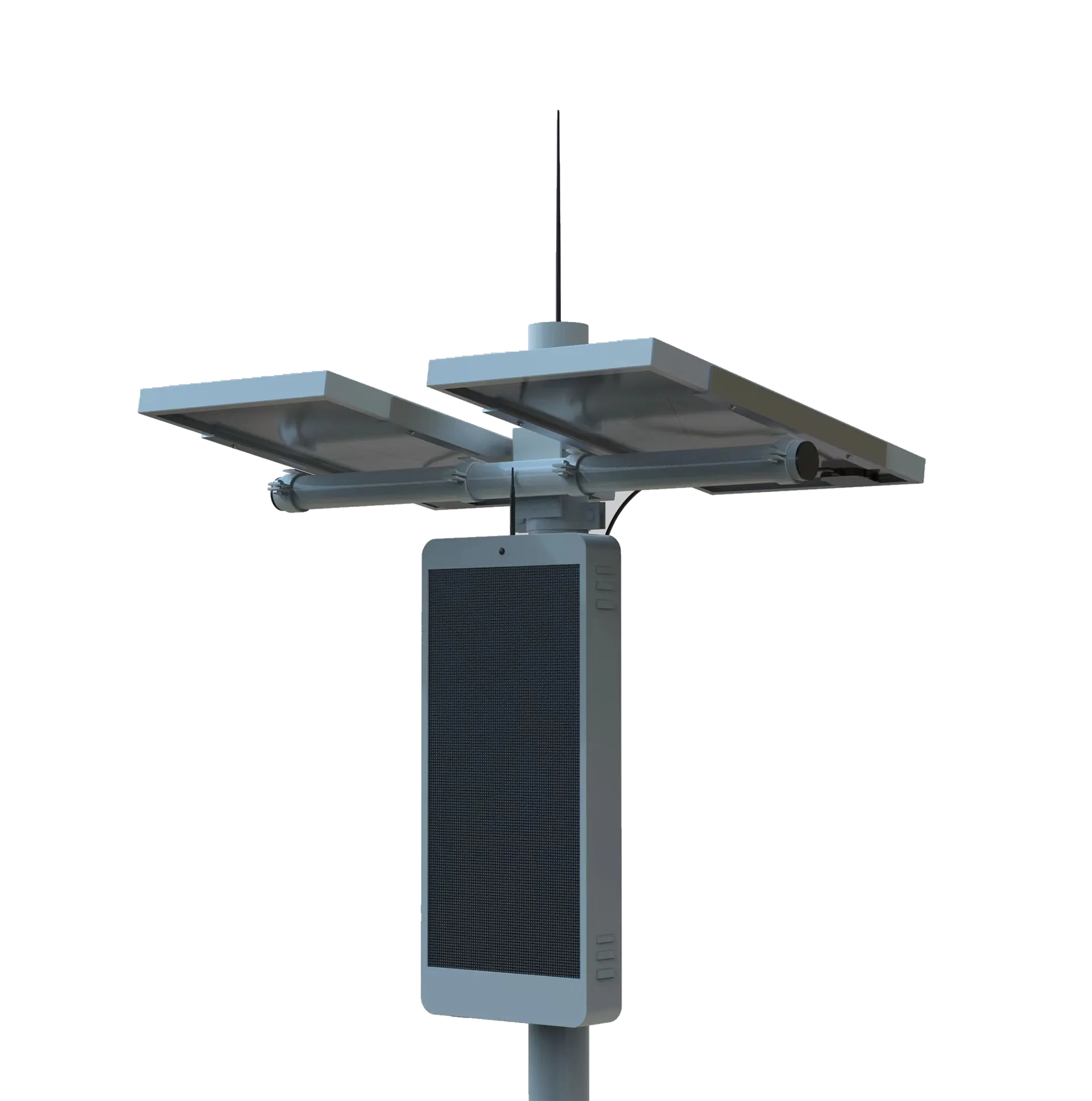 solar panel outdoor led sign