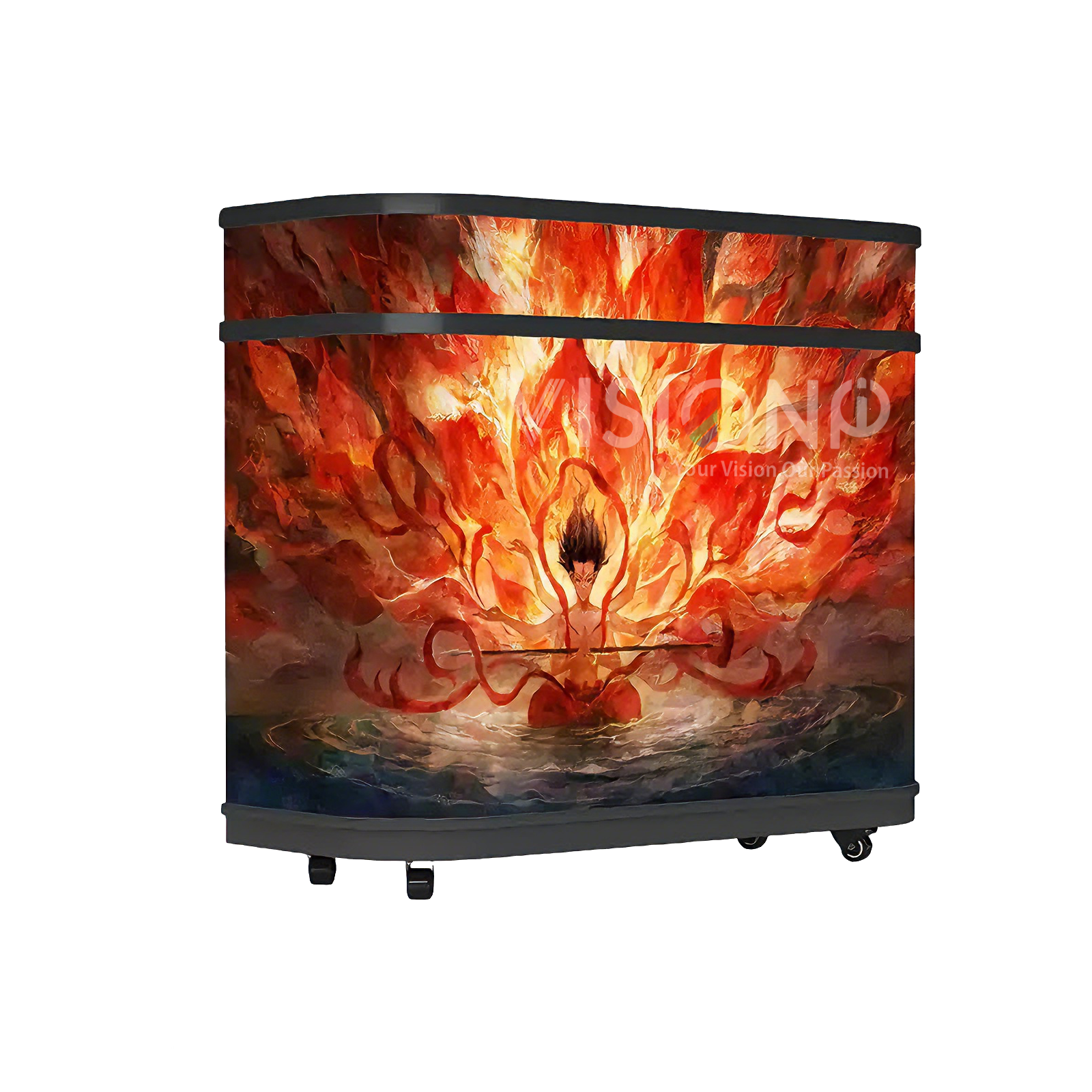 desk reception screen