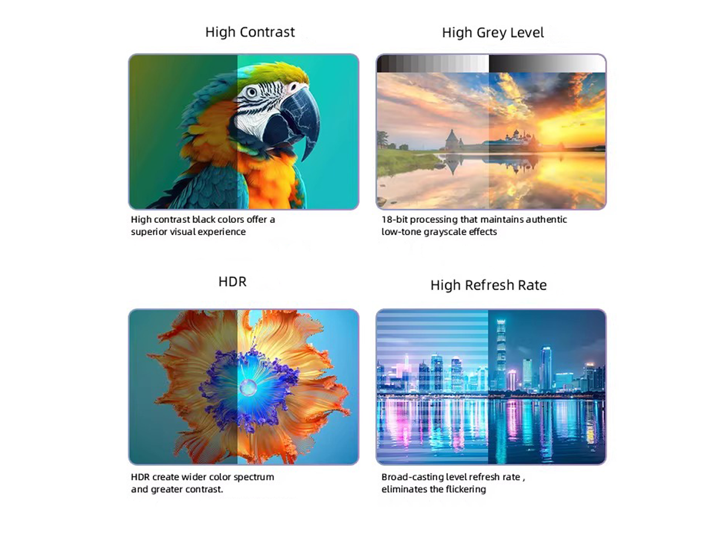 front desk led display high-definition